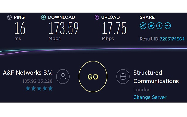 Tốc độ truy cập Internet của ExpressVPN siêu nhanh