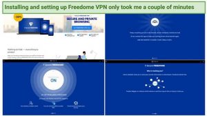 F Secure VPN thân thiện với người dùng mới bởi chúng dễ sử dụng, bố cục gọn gàng và đơn giản